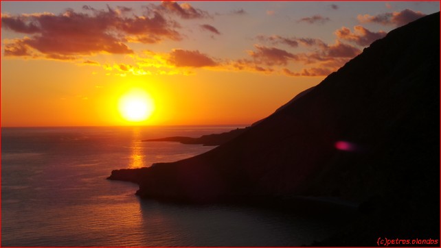 Sfakia sunset