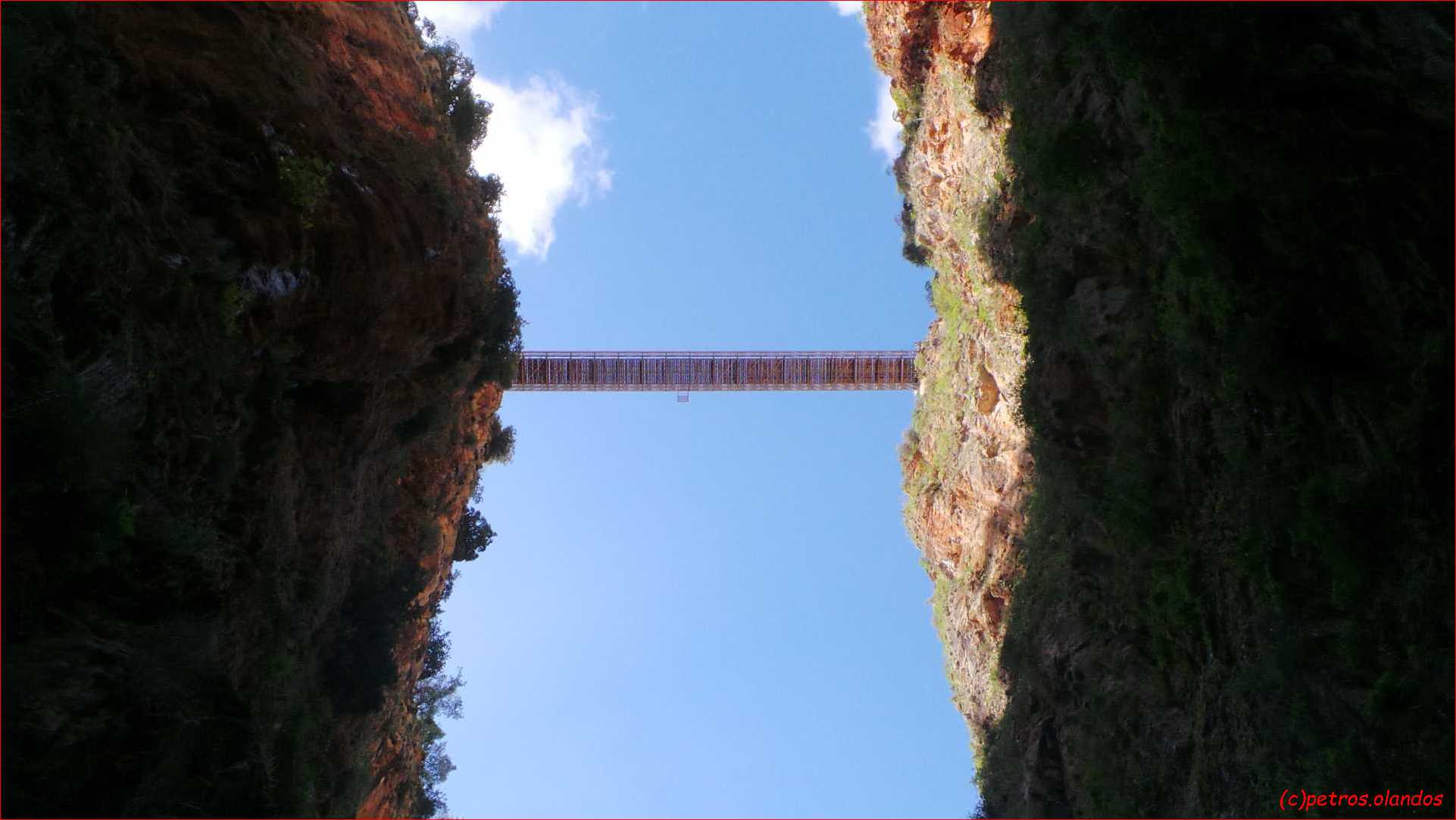 The brigde from down