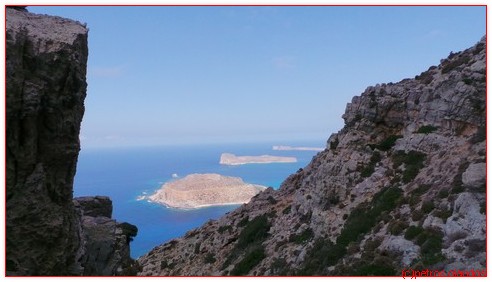 uitzicht op Balos